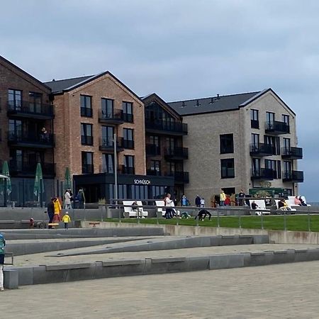 Strandkorb Buesum Exklusiv,Hafennaehe Bagian luar foto