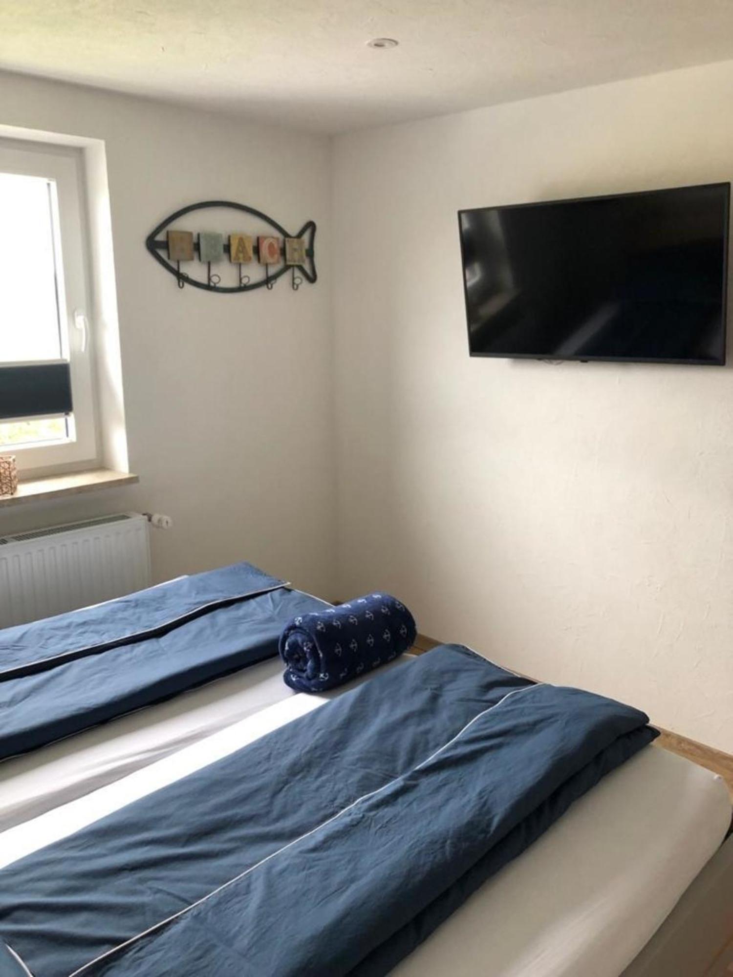 Strandkorb Buesum Exklusiv,Hafennaehe Bagian luar foto